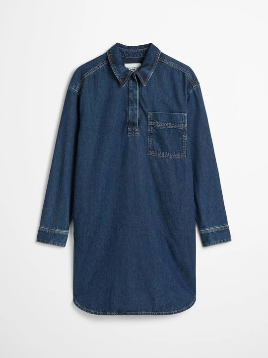 Obrázek produktu Denimové šaty Marc O'Polo tmavomodrý denim