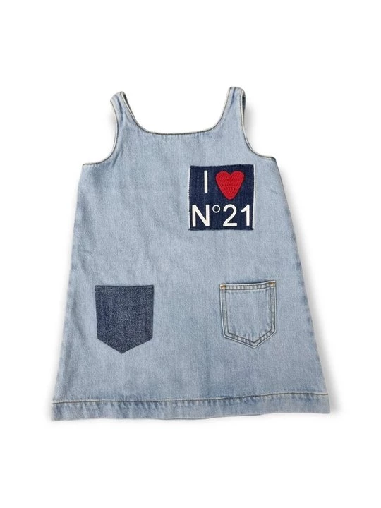 Obrázek produktu Denimové šaty N°21 světlemodrý denim