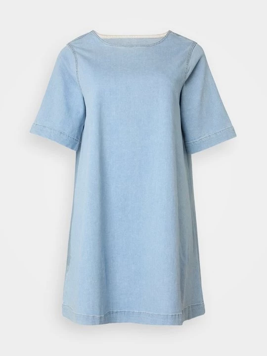 Obrázek produktu Denimové šaty ONLY Carmakoma světlemodrý denim