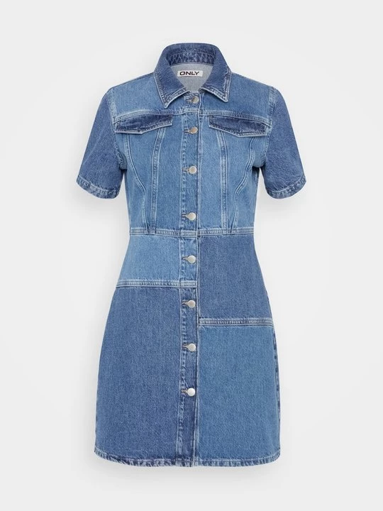 Obrázek produktu Denimové šaty Only tmavomodrý denim