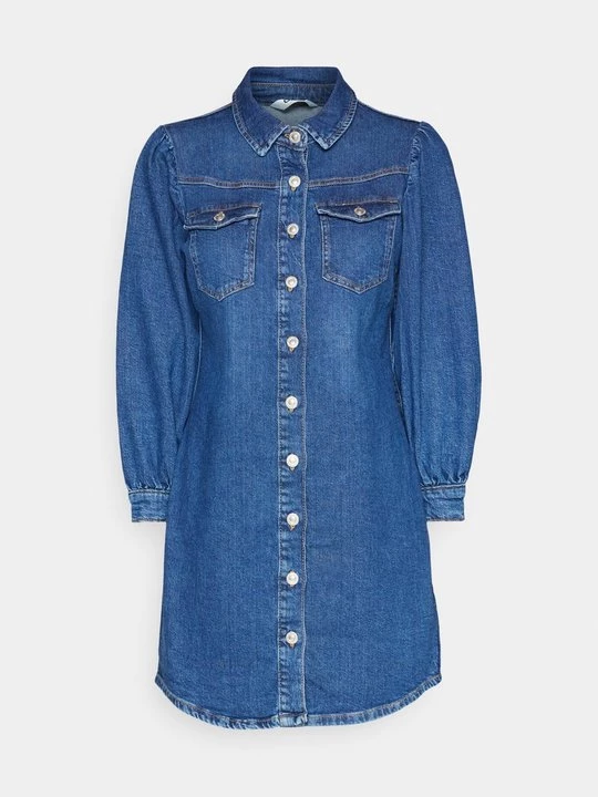 Obrázek produktu Denimové šaty Only tmavomodrý denim