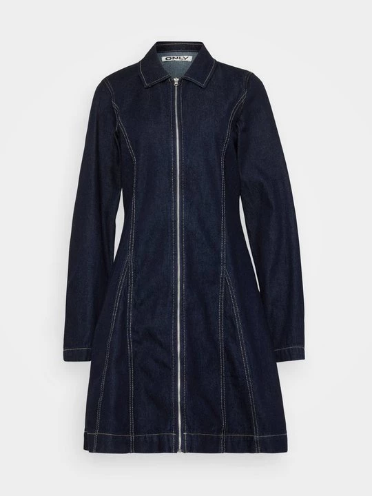 Obrázek produktu Denimové šaty Only tmavomodrý denim