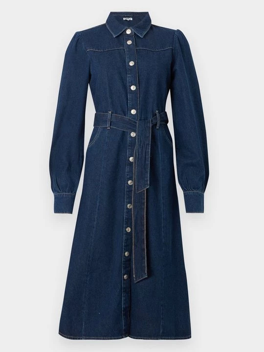 Obrázek produktu Denimové šaty Only tmavomodrý denim