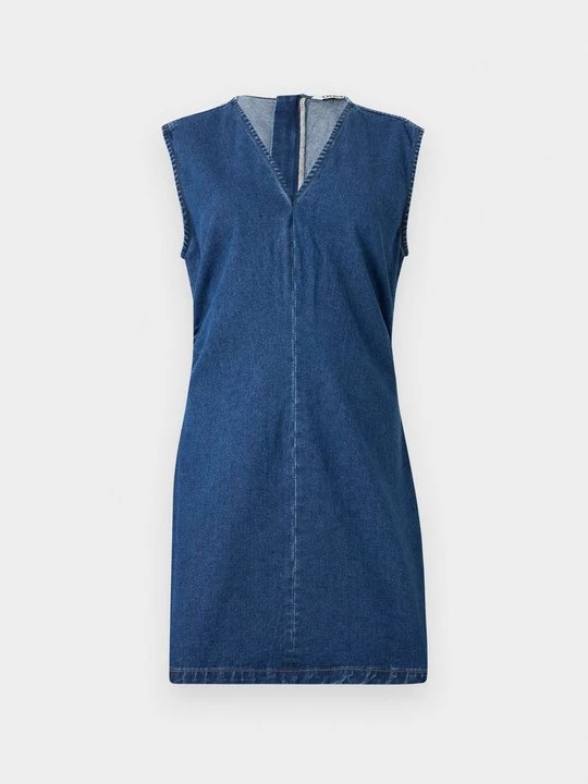 Obrázek produktu Denimové šaty Only tmavomodrý denim