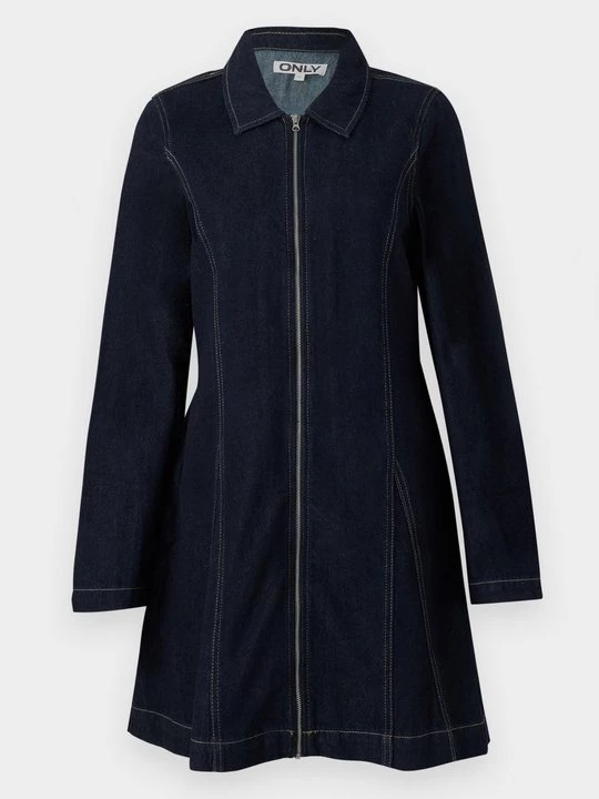 Obrázek produktu Denimové šaty Only tmavomodrý denim