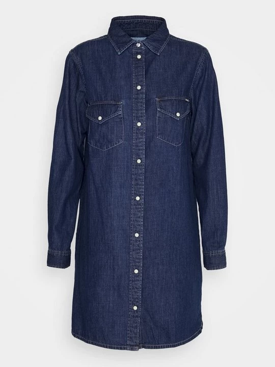 Obrázek produktu Denimové šaty Pepe Jeans tmavomodrý denim