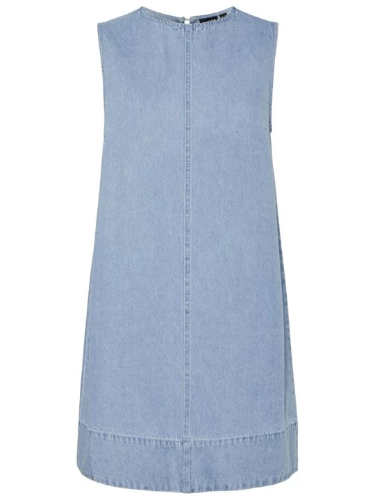Obrázek produktu Denimové šaty Pieces světlemodrý denim