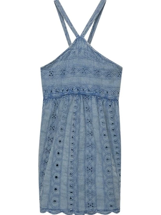 Obrázek produktu Denimové šaty PULL&BEAR modrá