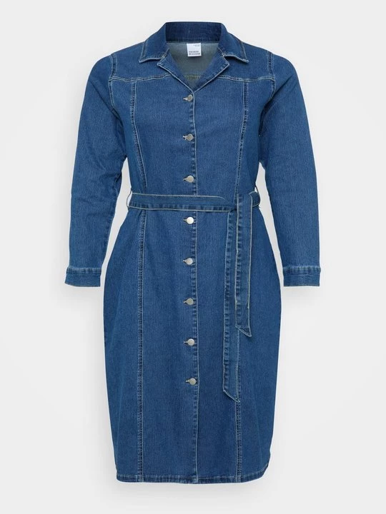 Obrázek produktu Denimové šaty Vero Moda tmavomodrý denim