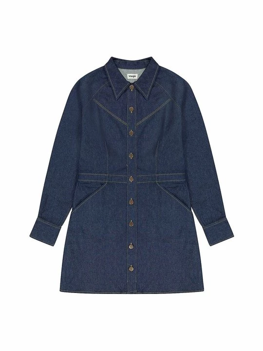Obrázek produktu Denimové šaty Wrangler modrý denim