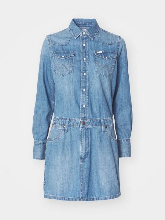 Obrázek produktu Denimové šaty Wrangler modrý denim