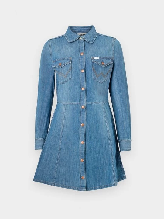 Obrázek produktu Denimové šaty Wrangler modrý denim