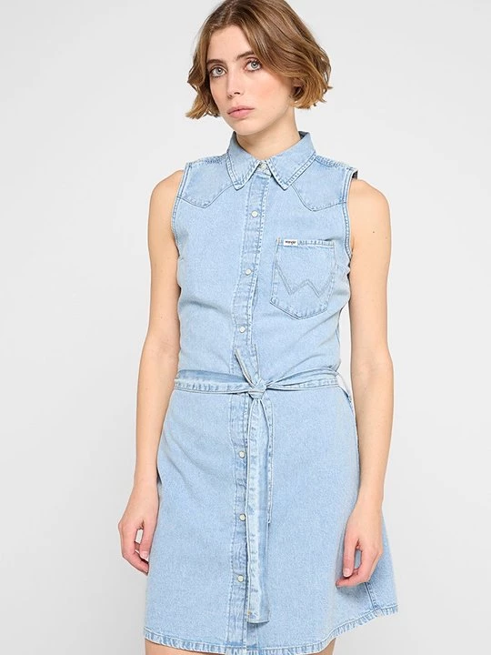 Obrázek produktu Denimové šaty Wrangler světle modrá