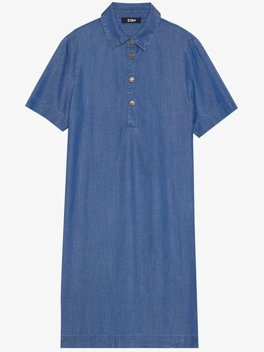 Obrázek produktu Denimové šaty Zign STUDIO By Zalando modrý denim