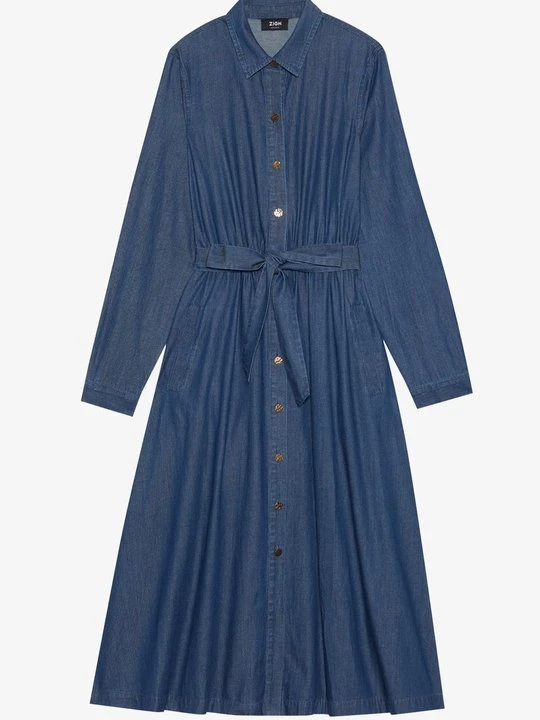 Obrázek produktu Denimové šaty Zign STUDIO By Zalando modrý denim