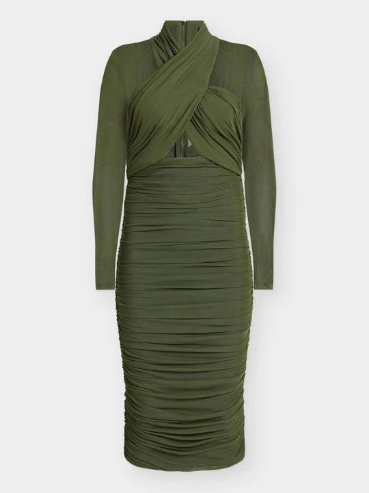 Obrázek produktu Denní šaty bardot khaki