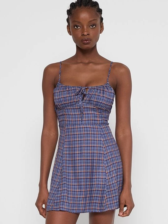 Obrázek produktu Denní šaty BDG Urban Outfitters modrá
