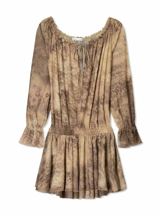 Obrázek produktu Denní šaty Bershka světle hnědá