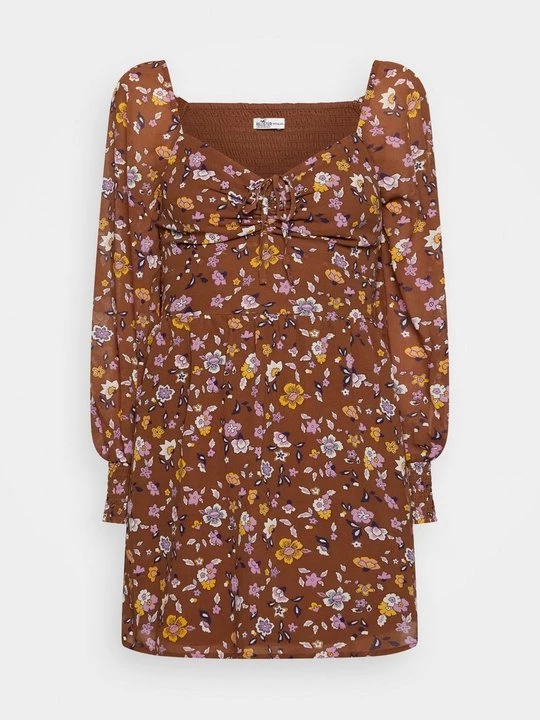 Obrázek produktu Denní šaty Hollister Co. hnědá
