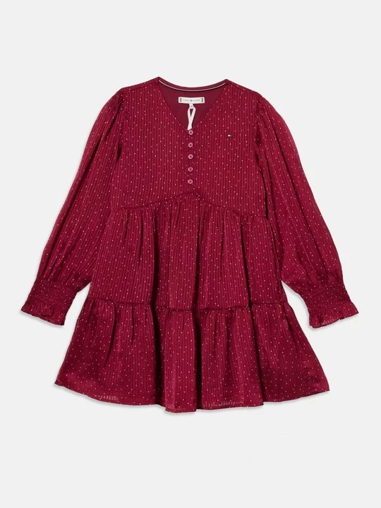 Obrázek produktu Denní šaty Tommy Hilfiger bordeaux
