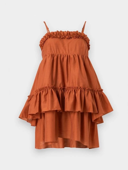 Obrázek produktu Denní šaty Topshop tmavě červená