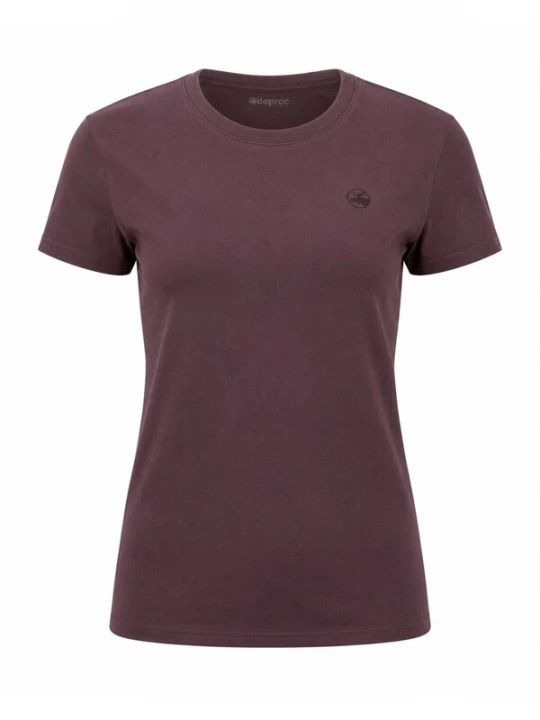 Obrázek produktu deproc Tričko 'DEPROC ACTIVE LAGUN Damen T-Shirt' vínově červená