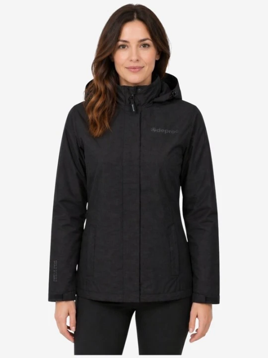 Obrázek produktu deproc Zimní bunda 'Outdoorjacke LAVAL Damen Regenjacke, Wanderjacke' černá