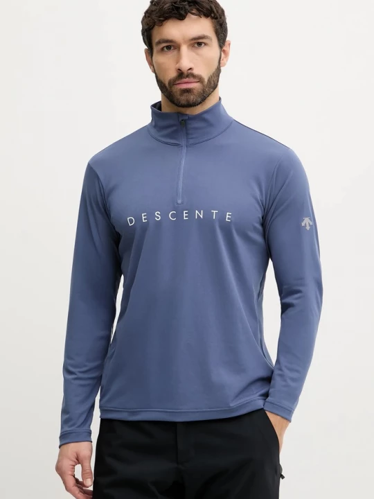 Obrázek produktu Descente Funkční triko dlouhým rukávem Descente CHEST LOGO T-NECK modrá