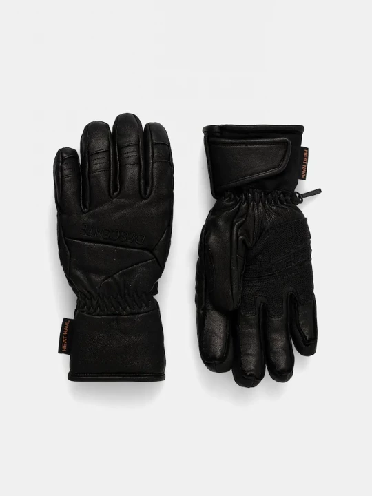 Obrázek produktu Descente Kožené lyžařské rukavice Descente LEATHER GLOVE černá