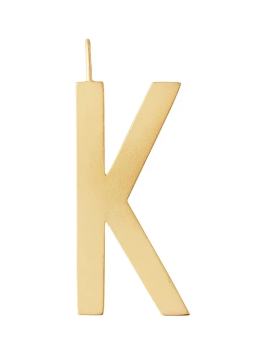 Obrázek produktu Design Letters Pozlacený stříbrný přívěsek zlatá