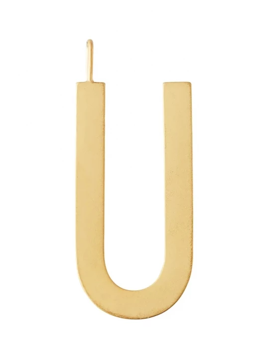 Obrázek produktu Design Letters Pozlacený stříbrný přívěsek zlatá