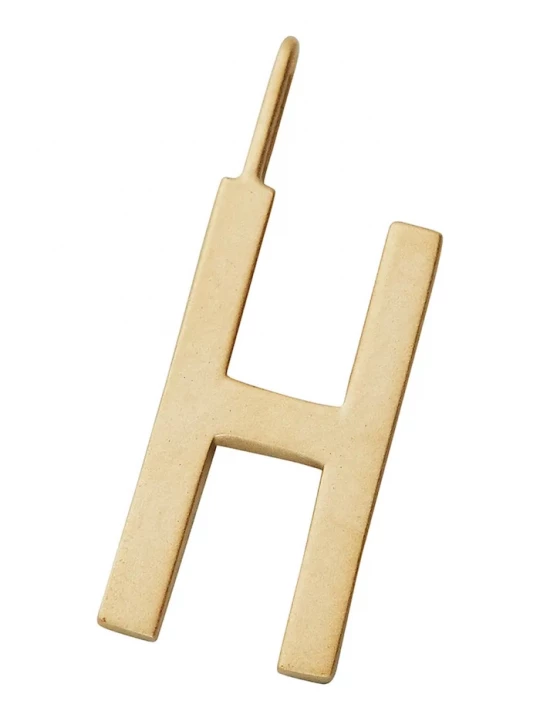 Obrázek produktu Design Letters Pozlacený stříbrný přívěsek zlatá
