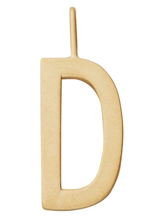 Obrázek produktu Design Letters Pozlacený stříbrný přívěsek zlatá