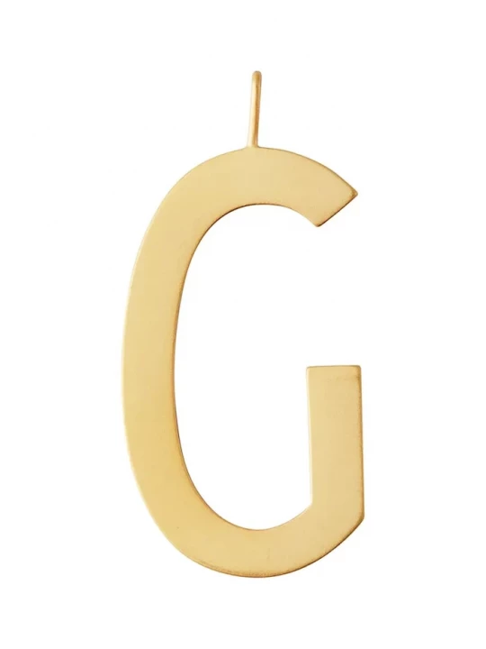 Obrázek produktu Design Letters Pozlacený stříbrný přívěsek zlatá