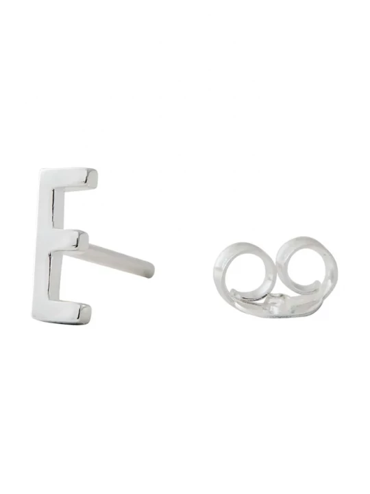 Obrázek produktu Design Letters Stříbrná náušnice Design Letters