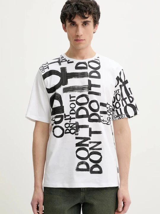 Obrázek produktu Desigual Bavlněné tričko Desigual LONDON