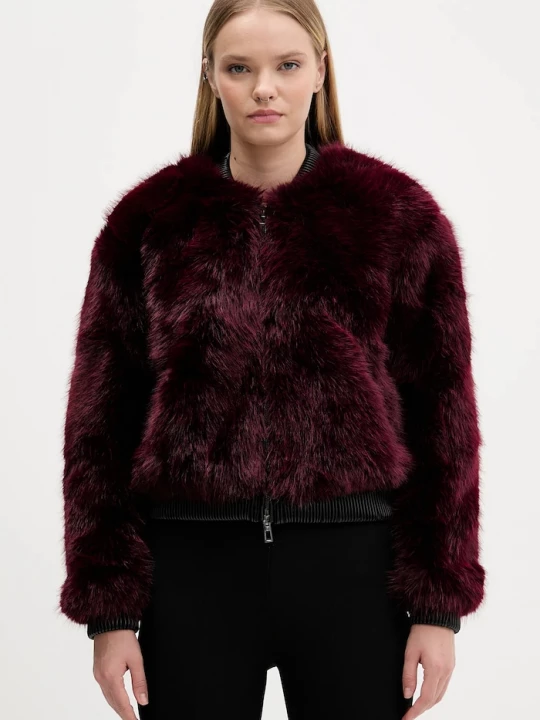 Obrázek produktu Desigual Bomber bunda Desigual RASPBERRY burgundské