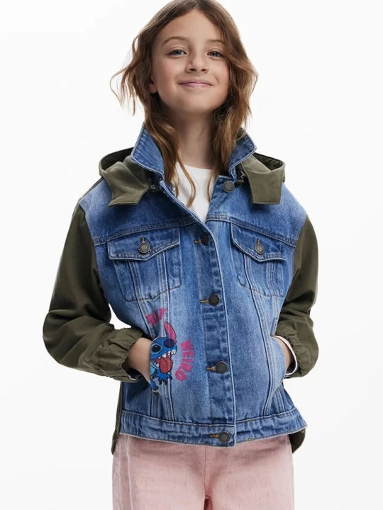 Obrázek produktu Desigual Dětská bunda Desigual modrá