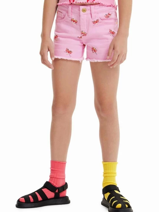 Obrázek produktu Desigual Dětské kraťasy Desigual růžová