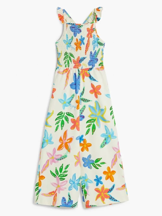 Obrázek produktu Desigual Dětský bavlněný overal Desigual béžová
