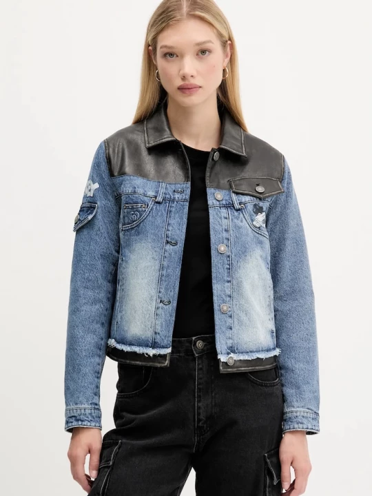 Obrázek produktu Desigual Džínová bunda Desigual CONSTRA modrá
