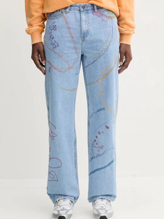 Obrázek produktu Desigual Džíny Desigual PAU modrá
