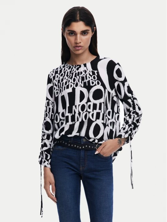 Obrázek produktu Desigual Halenka 25SWBW04 Černá Regular Fit