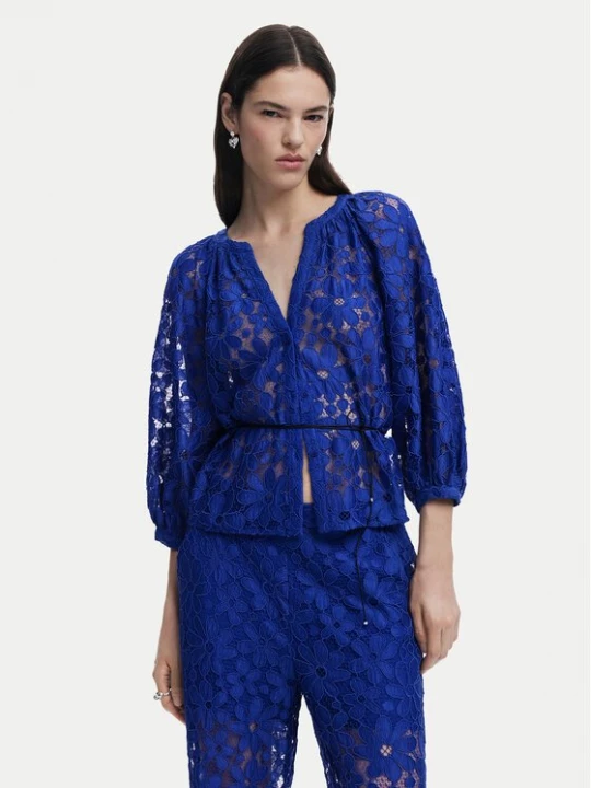 Obrázek produktu Desigual Halenka 25SWBW24 Modrá Regular Fit