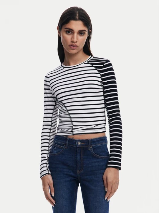 Obrázek produktu Desigual Halenka 25SWTK92 Bílá Regular Fit