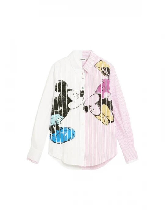 Obrázek produktu Desigual Halenka 'Mickey and Minnie Mouse' mix barev / pink / bílá