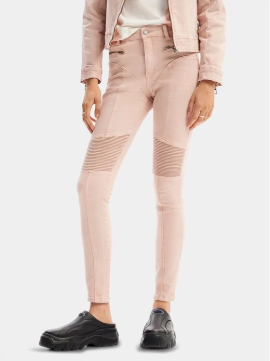 Obrázek produktu Desigual Jeansy Martinika 24SWDD75 Růžová Slim Fit