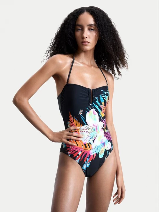 Obrázek produktu Desigual Jednodílné plavky Daikiri 26SWMK24 Černá