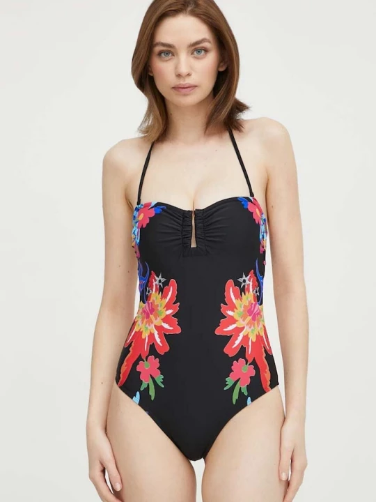 Obrázek produktu Desigual Jednodílné plavky Desigual HAPPY černá