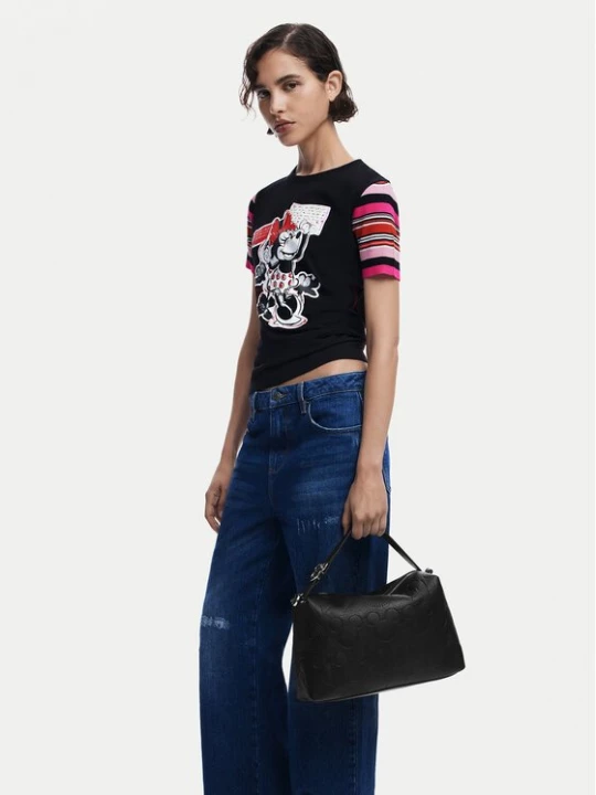 Obrázek produktu Desigual Kabelka All Mickey Bergamo 25SAXP65 Černá